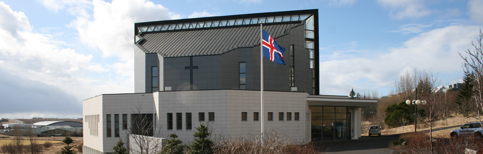 Digraneskirkja fáni