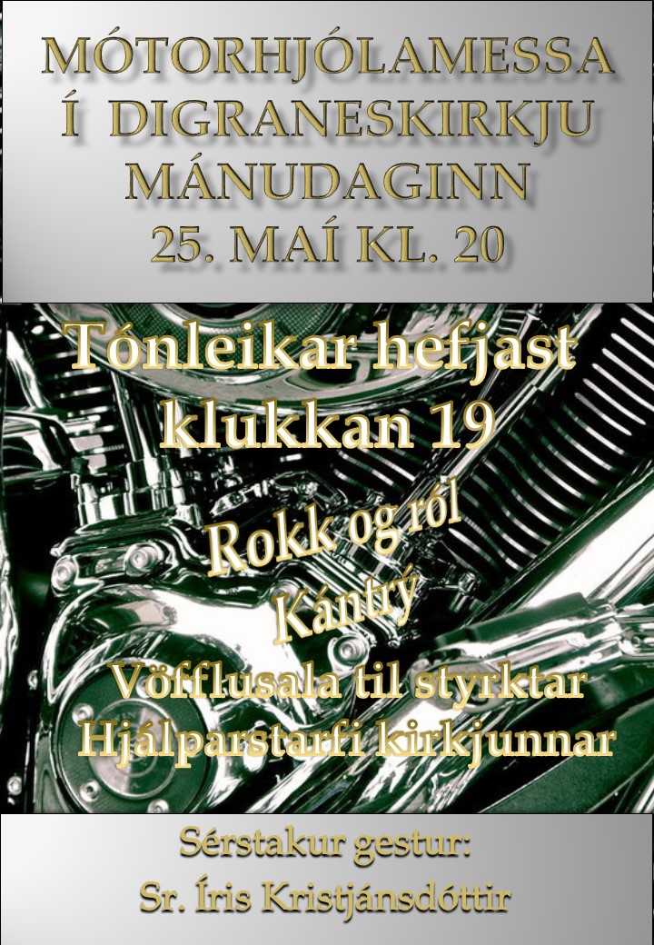 Mótorhjólamessa 2015