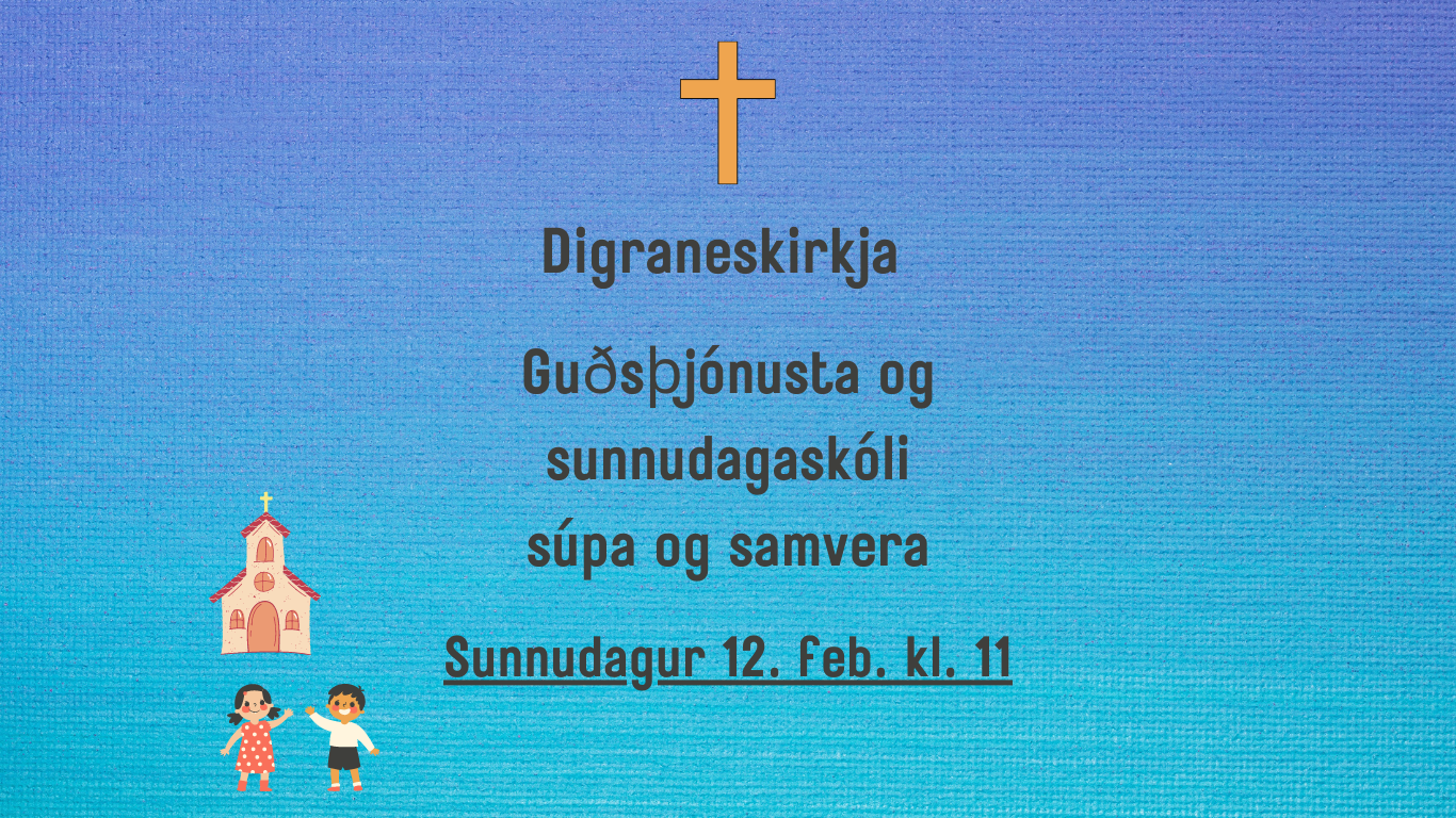 Messa og sunnudagaskóli (Website)