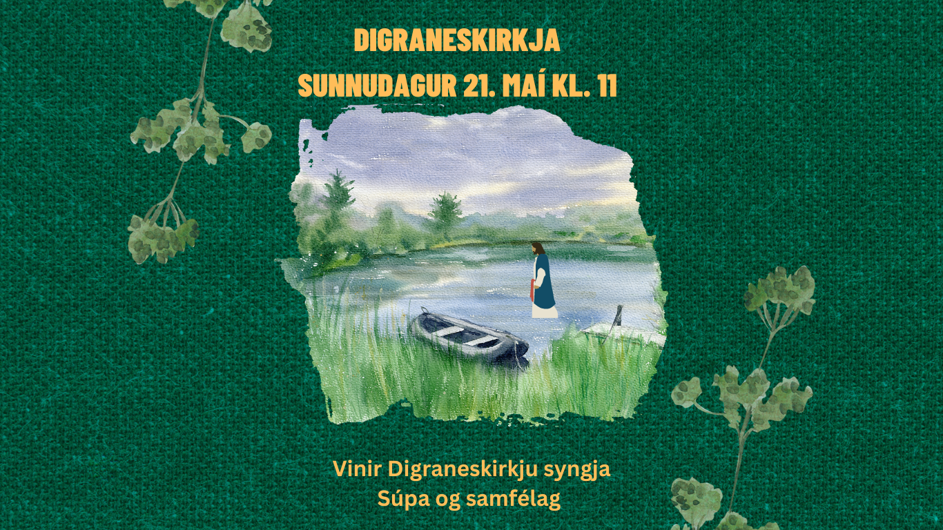 Messa Sunnudagur 21. maí kl. 11 (Website)